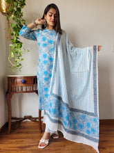 New Exclusive Collection of Hand Block Printed "Stitched" Cotton Suits With Cotton Dupatta in Beautiful Colour (BFSCS01)